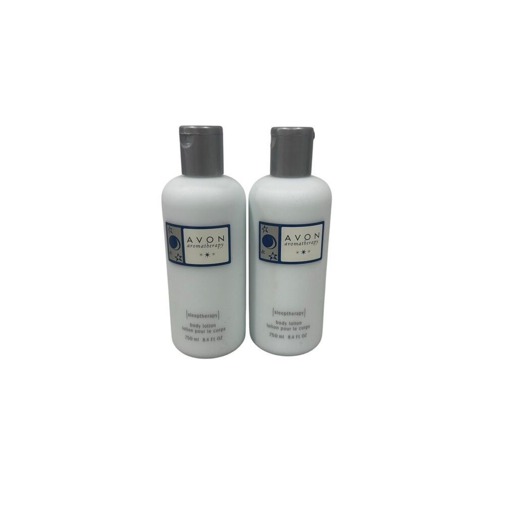 Avon Aromatherapy Sleep therapy Body Lotion Lot Of 2 Bottles Not Sealed‎ 2007
